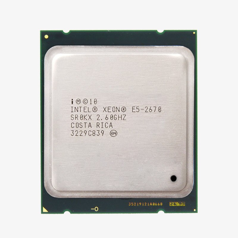 Procesadores Intel Xeon con grasa térmica LGA E5 2600 Series 2690 2670 2680 2660 2689 CPU con pasta térmica probada