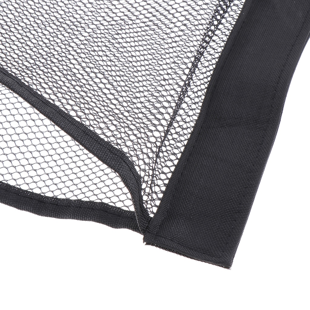 Black Nylon Trunk Cargo Organizer Storage Elastic Mesh Net Holder Pocket