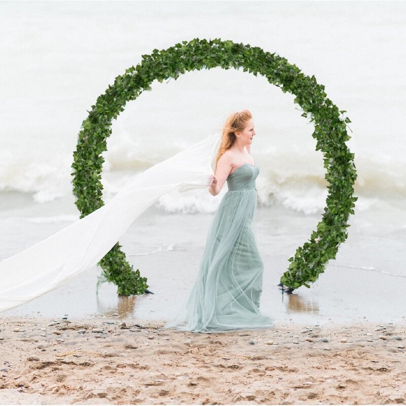 Enredadera de plantas artificiales de 200cm, hoja verde, hiedra, vid para decoración del hogar y boda, guirnalda colgante diy, flores artificiales