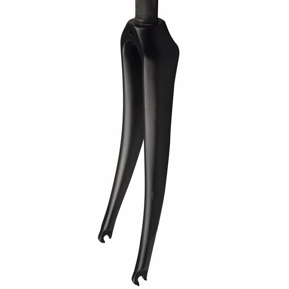 Full Carbon Vork 700C Racefiets Vork Fietsonderdelen Voor Stem Diameter 28.6 Mm V Brake 3K Matt/ glossy
