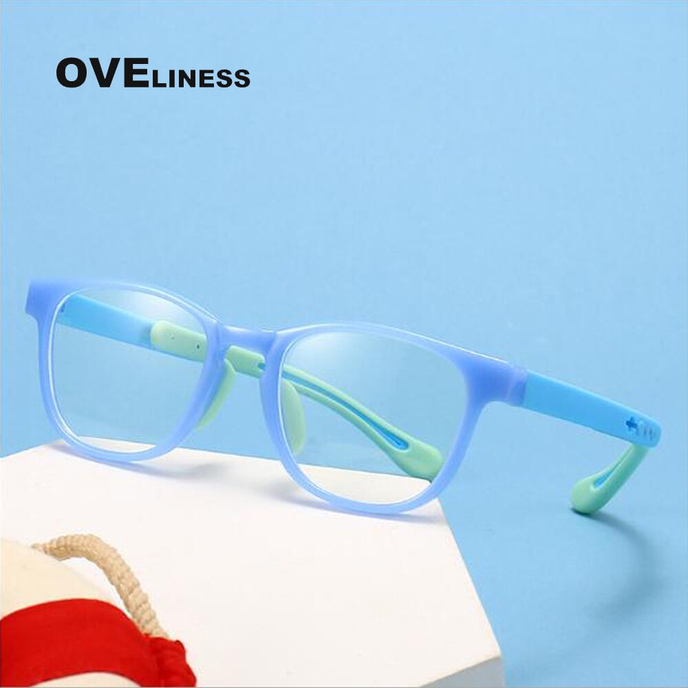 Optische Kinderen Bril Frame Voor Jongen Meisje Kid 'S TR90 Brillen Frames Bijziendheid Recept Bril Eyewear Bril