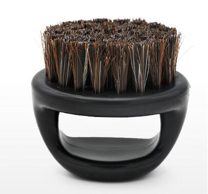 Delantal de poliéster para corte de pelo, lona para salón de belleza, delantal de peluquero, paño para corte de pelo: Ring Shaving Brush