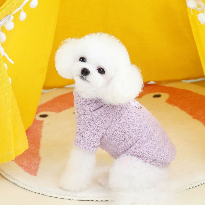 Ropa cálida de invierno para perros, suéter para perros pequeños, abrigo de felpa para perros, chaqueta suave para cachorros, ropa para Chihuahua Bichon, ropa para gatos: 8xl / Negro