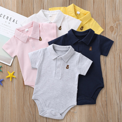 Zomer Kindje Snoep Kleur Wilde Mode Jumpsuit Baby Meisje Kleding Baby Boy Kleding Ropa Bebe Bodysuit Body Baby Baby Romper