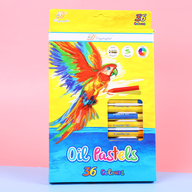 Oil Painting Stick Set 12/18/24/36 Colors Washable Children's Crayon Painting Pen Art Supplies Stationery: 36 colors