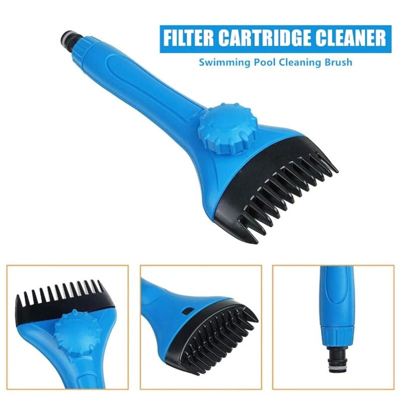 Swimming Pool Filter Jet Cleaner Wand Cartridge Removes Debris Dirt Handheld Cleaners for Pool Tub Spa Water