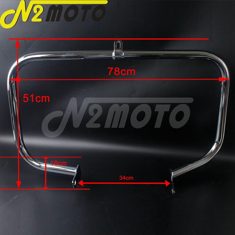 Motorsykkel foran motorvakt motorvei krasjstangbeskyttelse gjerdebeskytter motorsykkel til honda skygge aero  vt 750 750c 400 2004