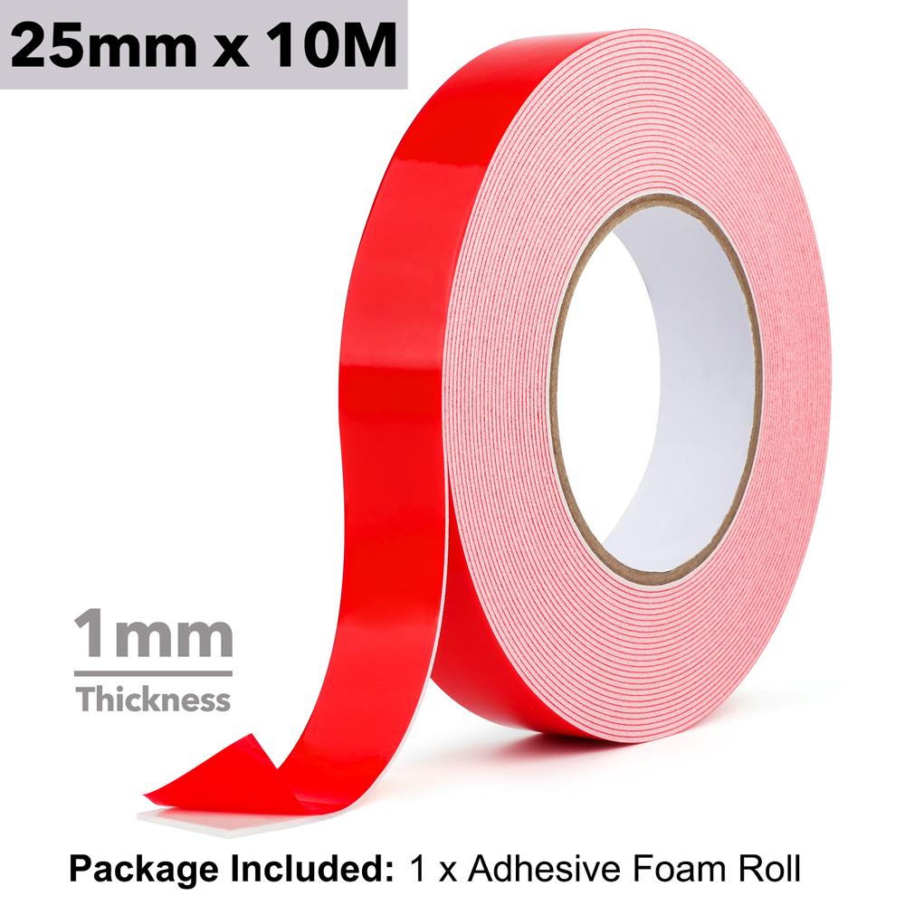 Rollo de espuma adhesiva de doble cara de 131 pies, cinta de espuma 3D Stciky para tarjetas Shaker, fotos, cartulina, página de planificador, decoración del hogar, fabricación de tarjetas
