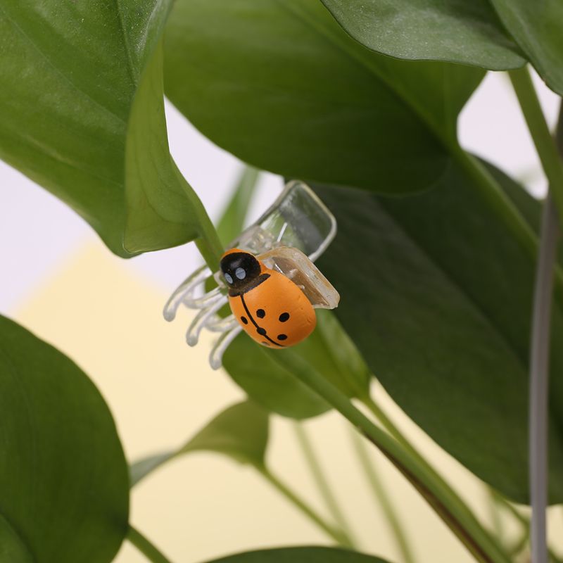 10 pakke sød mariehøne orkidé klip havestængler stilke vinstokke vokser opretstående befæstelse bundet cymbidium klips plantestængel støtte klips