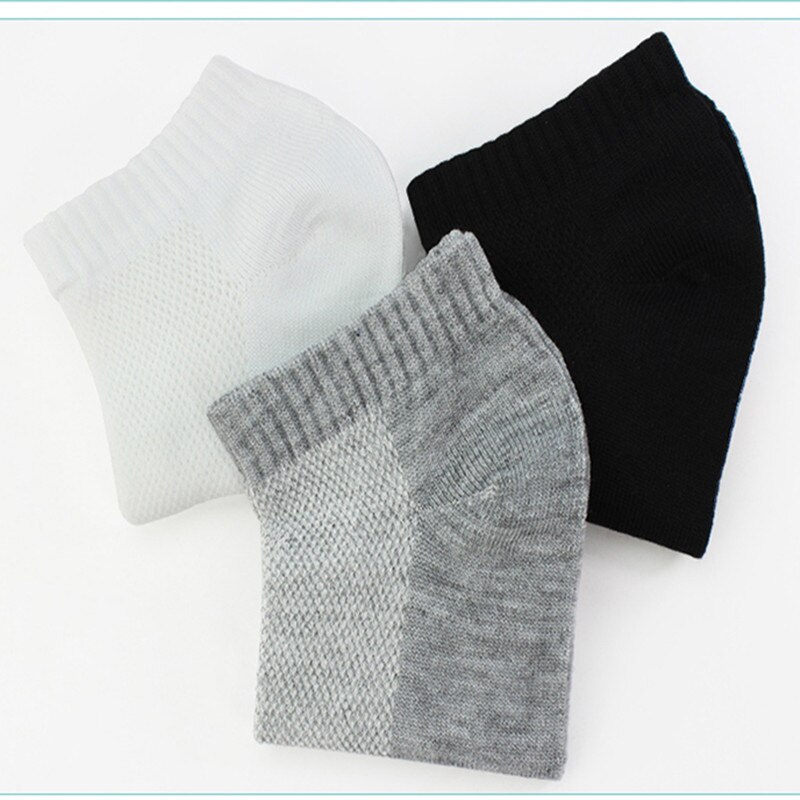 5 pares calcetines cortos respirables medias Hombre, zapatillas de bote tobillo hombre/Hombre Calcetines