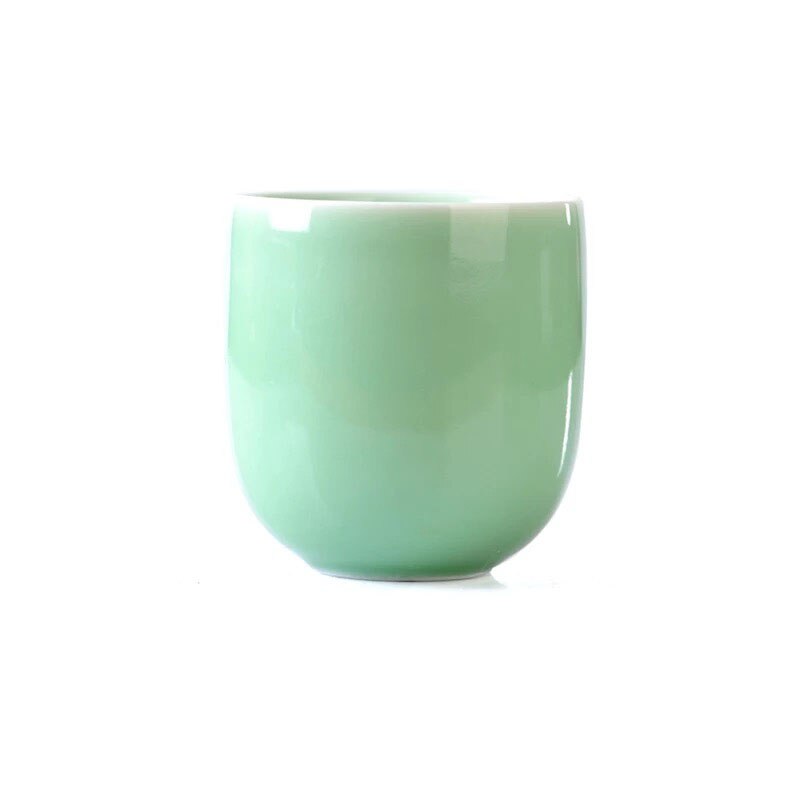 Japanese Longquan Celadon Teacup Kung Fu Tea Set Ceramic Office Water Cup Handmade Porcelain Tea Bowl Drinkware: B