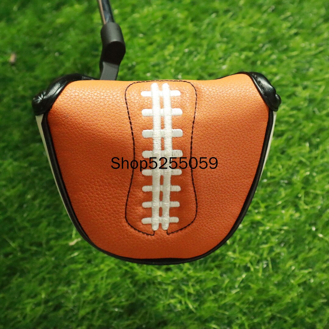 Protector de cabeza de palo de Golf de , Mallet Putter Lucky 777, accesorios deportivos para Club de Golf, equipo: Orange