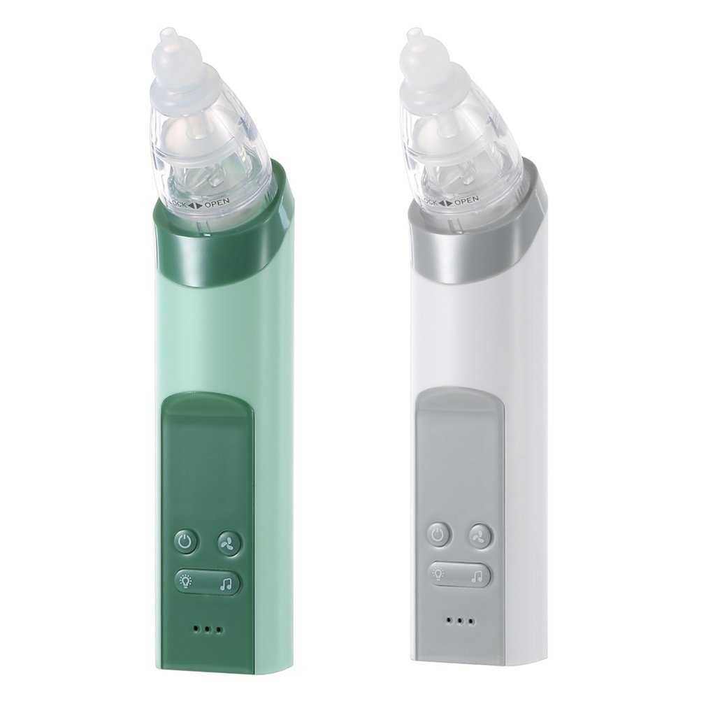 Baby Nasal Aspirator Baby Nose Sucker Snot Sucker For Baby Nose Cleaner Automatic Sucker For Infants With Music Light