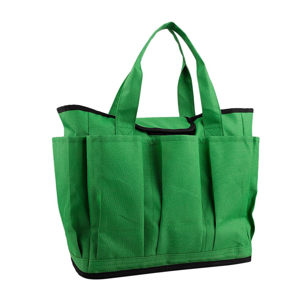 YARNOW Kniehocker-Seitentasche – Tragbare Werkzeugtasche Für Gartenbank, 600D Oxford, 32x31 Cm, Mit Vielen Taschen