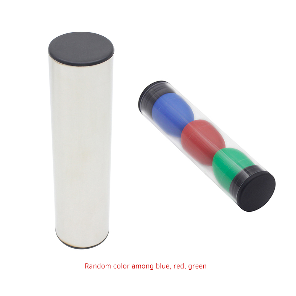 Musikinstrument leksakssats maracas äggburk + metall maracasburk set med 3 st maracasägg musikägg