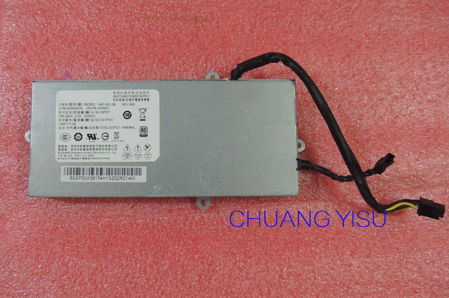 CHUANGYISU for AIO M800z M900z 150W Power Supply,54Y8927,PA-1151-1,SP50A36153,HKF1501-3B,SP50A36154,work perfectly
