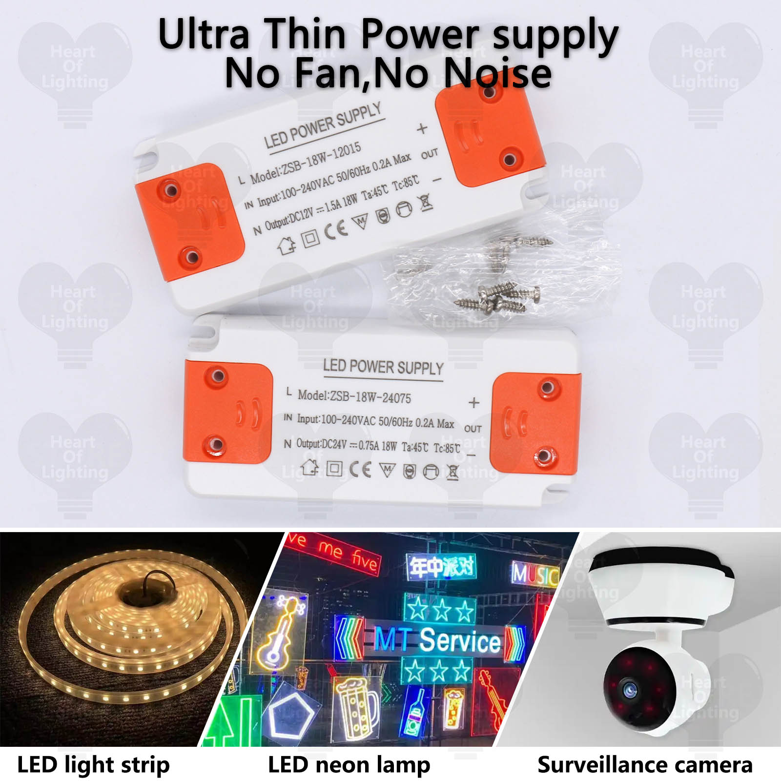 Transformador de iluminación ultrafino DC 12V 24V fuente de alimentación LED 12W 18W 24W 36W 60W 120W controlador 220V 230V 240V para luces de tira LED