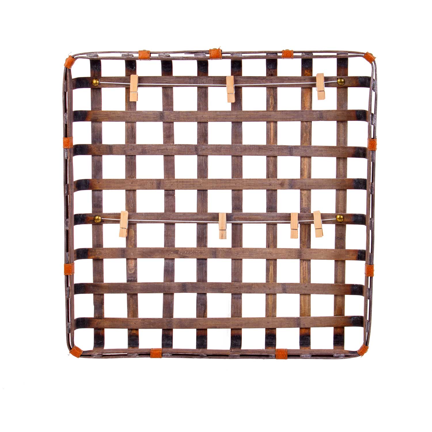 Euro Flora Decorative Wooden Photo Board 52x6x52 Cm