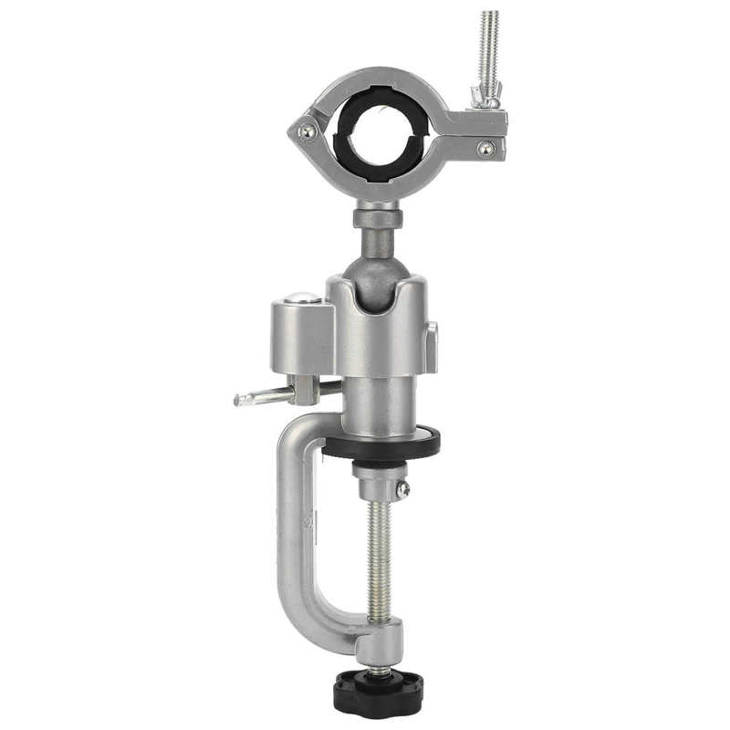 Electric Drill Stand Table Bench Vises Clamp Holder Multifunctional Rotating Fixed Bracket Table Vise Bracket