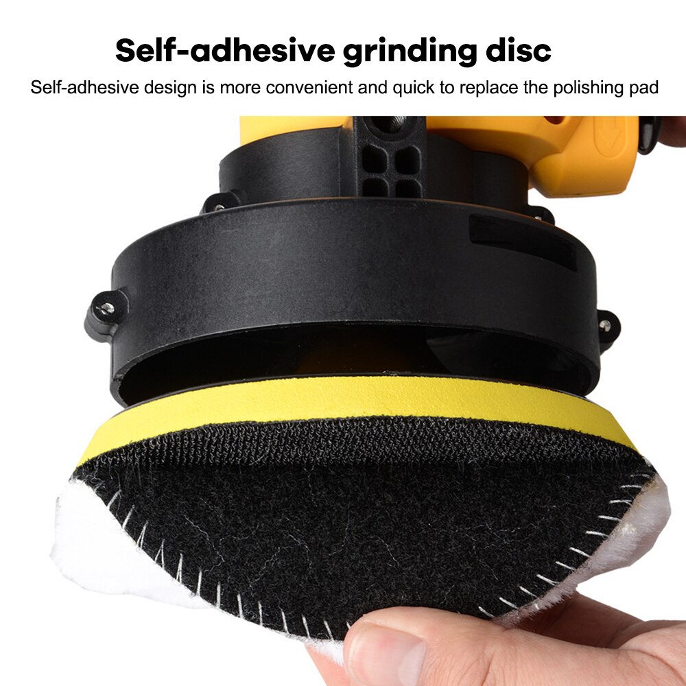 700W Polishing Machine Stepless Speed Adjustable Car Polisher Auto Polishing Machine High Efficiency Waxing Tool