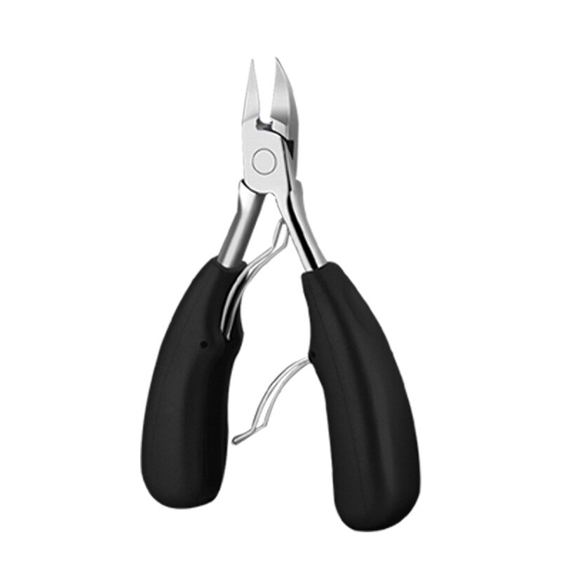 1Pcs Teen Nagelknipper Correctie Dikke Nagels Ingegroeide Teennagels Tangen Cutters Dode Huid Vuil Remover Pedicure Care Tool: black