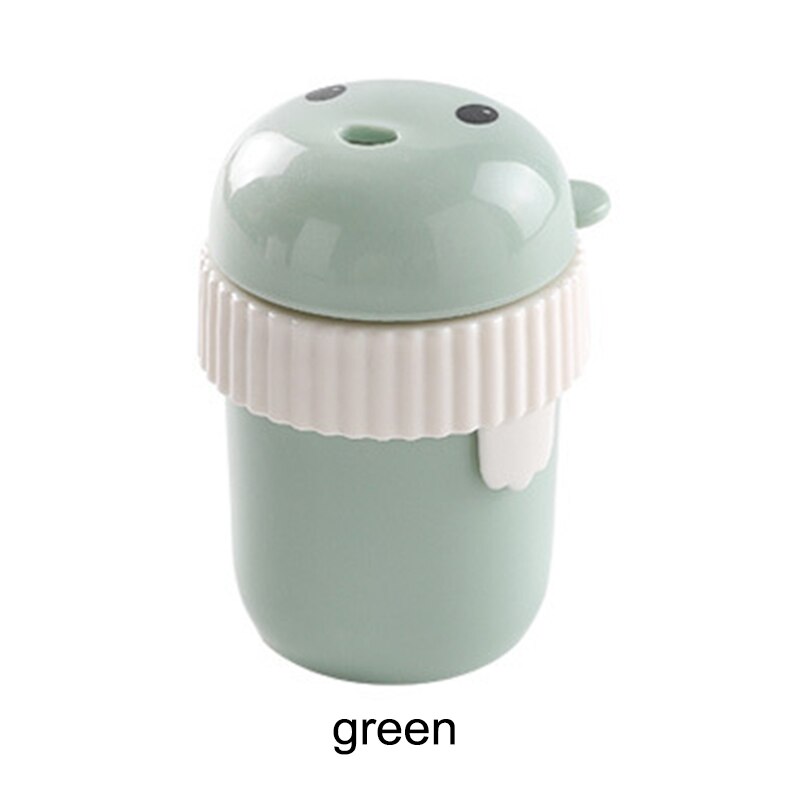 Tandenstoker Houder Tafel Decor Draagbare Beer Vorm Leuke Cartoon Tandenstokers Case Tandenstokers Fles Keuken Gadgets Plastic: green