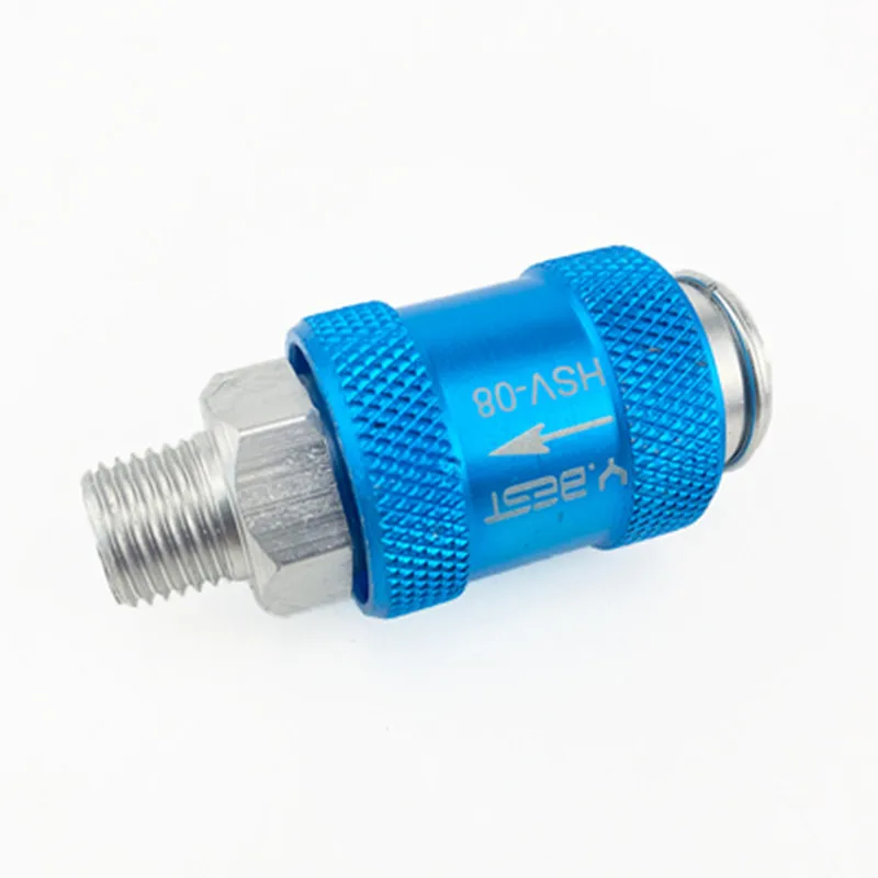 Pneumatic exhaust valve hand slide valve hsv-06 / 08 / 10 / 15 / pneumatic hand valve slide switch