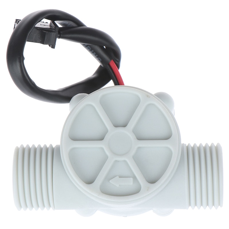 Mätare flödesmätare räknare sensor kontroll effekt flödesmätare hall 1-30l/ min för arduino 1/2 '' vattenflödesgivare switch