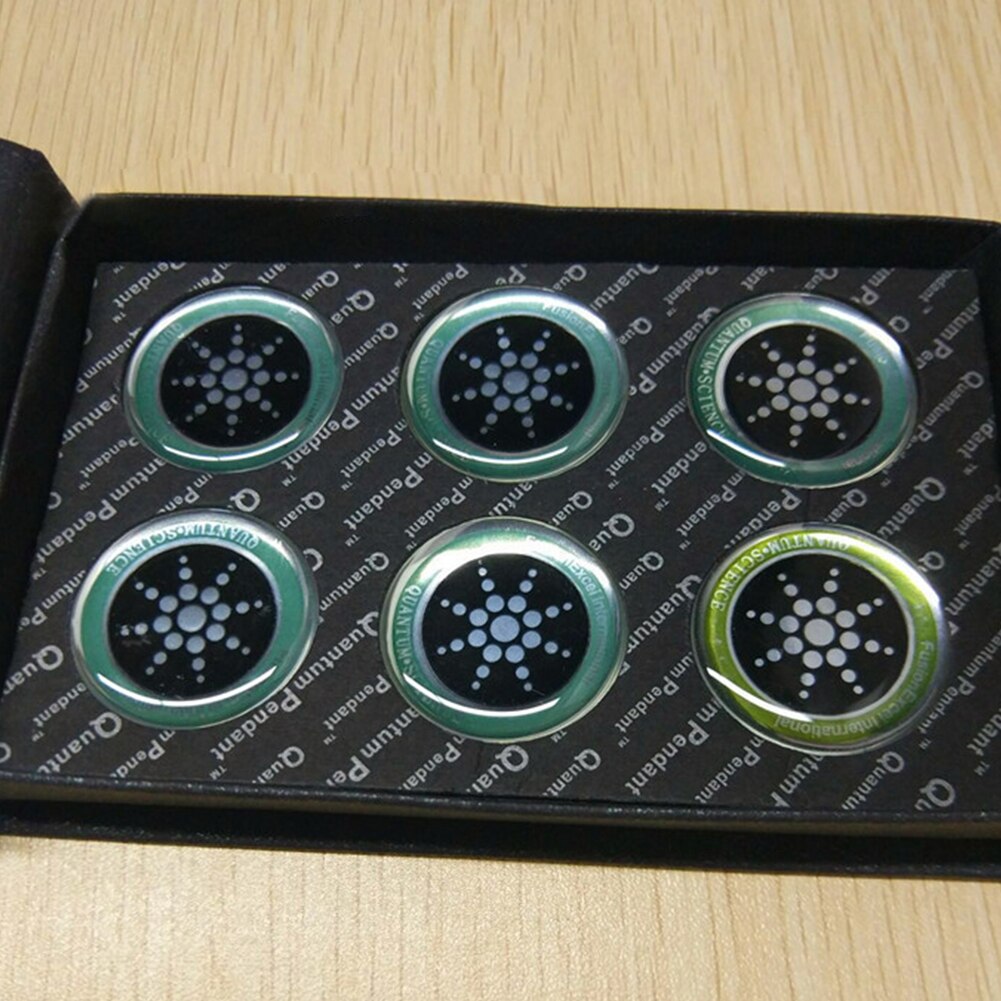 6 Stuks Ronde Backing Beschermende Duarble Energiebesparing Voor Telefoons Tabletten Gezondheidszorg Anion Energie Protector Siliconen