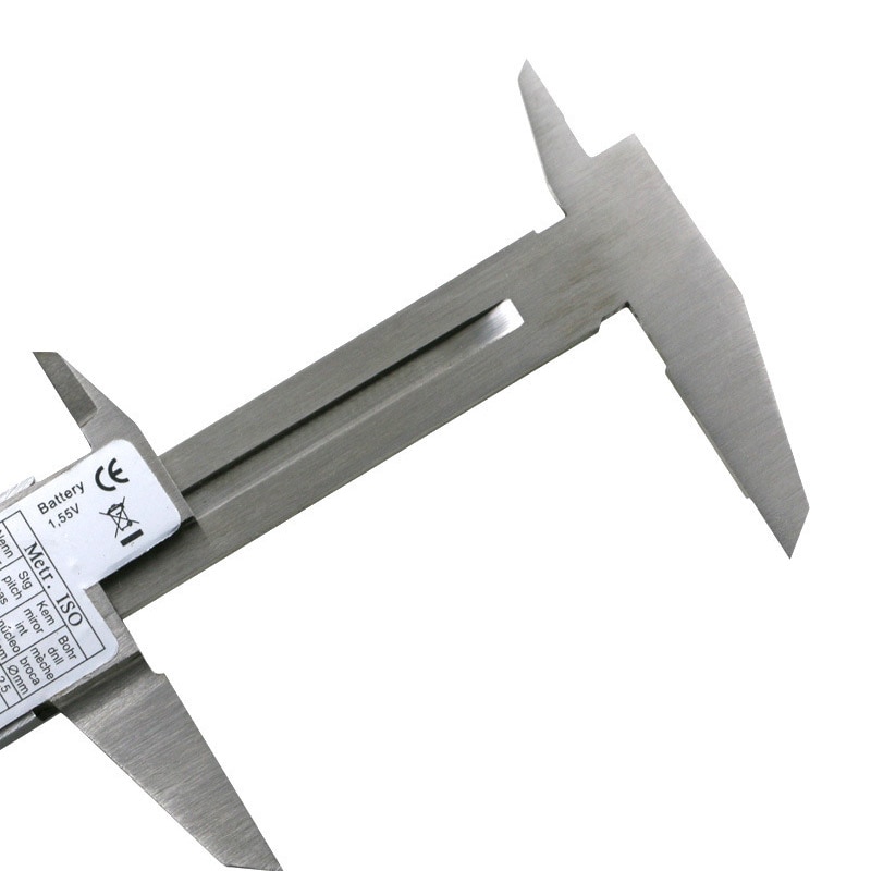 Stainless Steel Vernier Digital Caliper 6 "150mm Measuring Tool instrument pied a coulisse mesure outil Metal Vernier Calipers