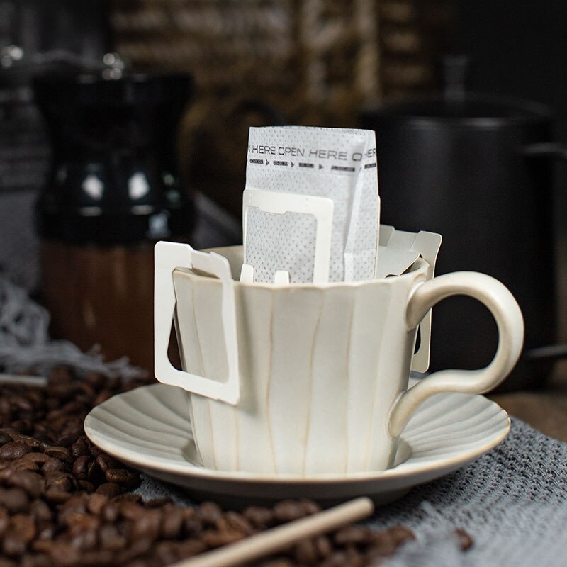 Bakje koffie voor bekeurde fietsers zonder licht
