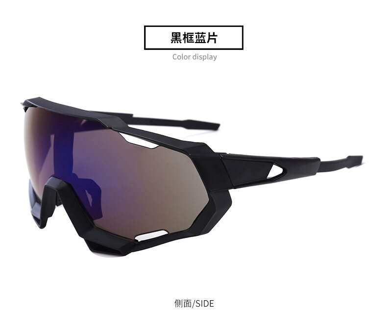 Gafas de ciclismo para hombres gafas de sol de ciclismo coloridas a prueba de viento UV400 gafas de bloqueo ciclismo para ciclismo al aire libre