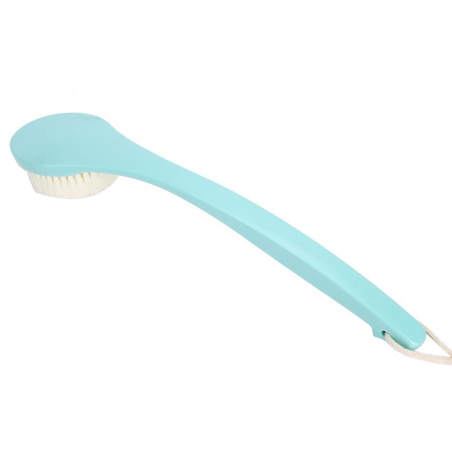 38 Cm Lange Handvat Baden Douche Zachte Borstel Massage Voor Volwassen Baby Groen
