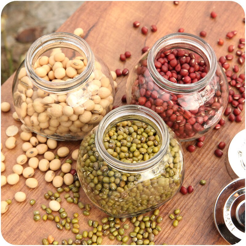 CTREE Keuken Opslagtank Kruiden Jar Glas Roterende Kruiden Fles Spice Zout Peper Kruiden Keuken Accessoires C743