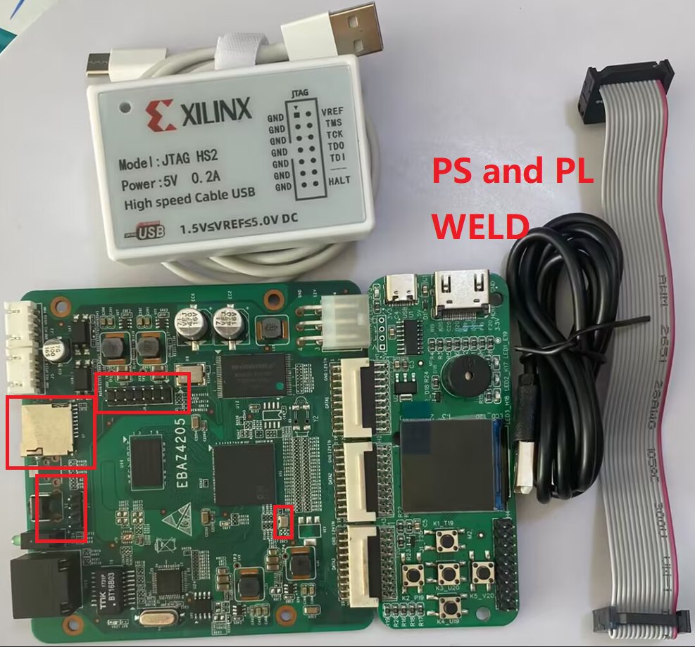 Xilinx XC7Z7010 Learning Board FPGA Learning ZYNQ Development Board EBAZ4205 PS PL Guarantee good condition and tested