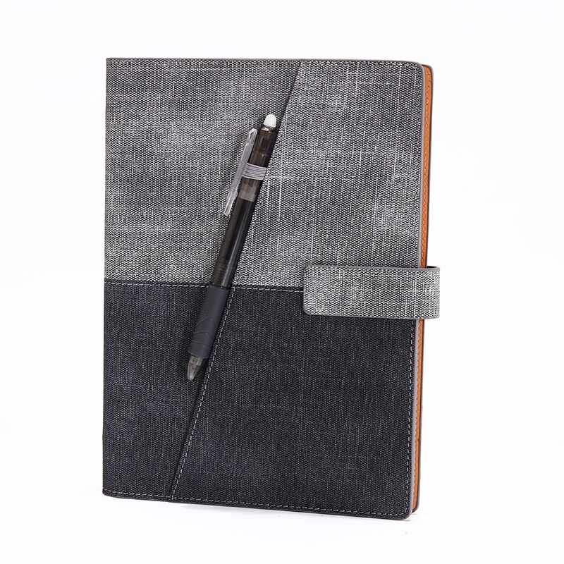 NEWYES B5 Erasable Black Notebook Rocketbook Notepad Leather Diary A5 Office School Supplies Drawing Horizontal Blank Festival: black