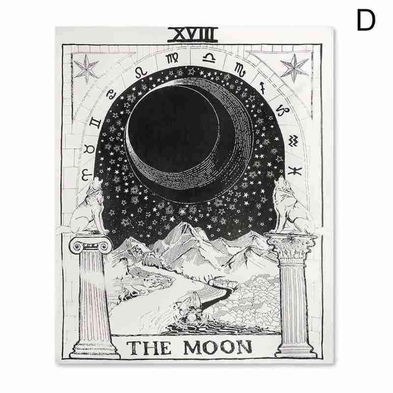 Indian Mandala Tapestry Wall Hanging Digital Printing Tapestry Home Wall Hanging Beach Towel Cushion Home Art Psychedelic Decor: D