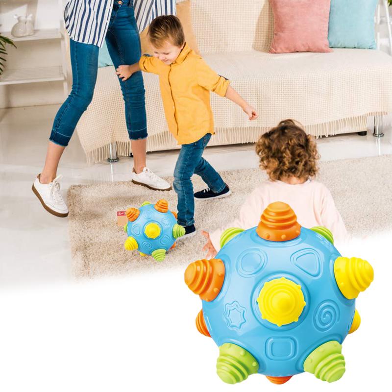 Hæve legetøj baby sanse legetøj musik ryste danse bolde til småbørn sanse bolde til baby børn nyfødte