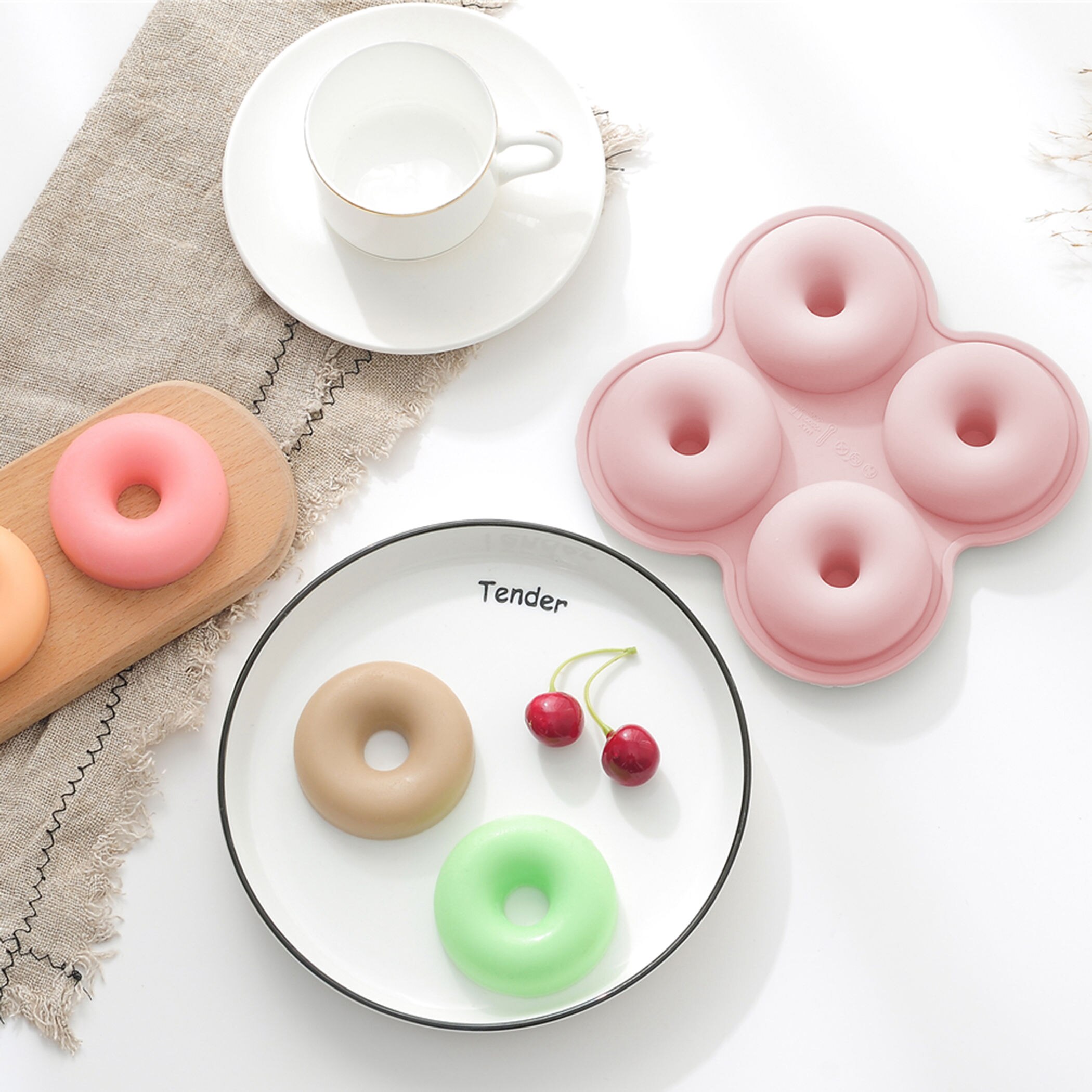 Kinds Baking Mold Silicone Oven DIY Non-Stick Heat Resisting Chocolate Pudding Cookie Biscuit Ice Pastry Cake Baking Cooking