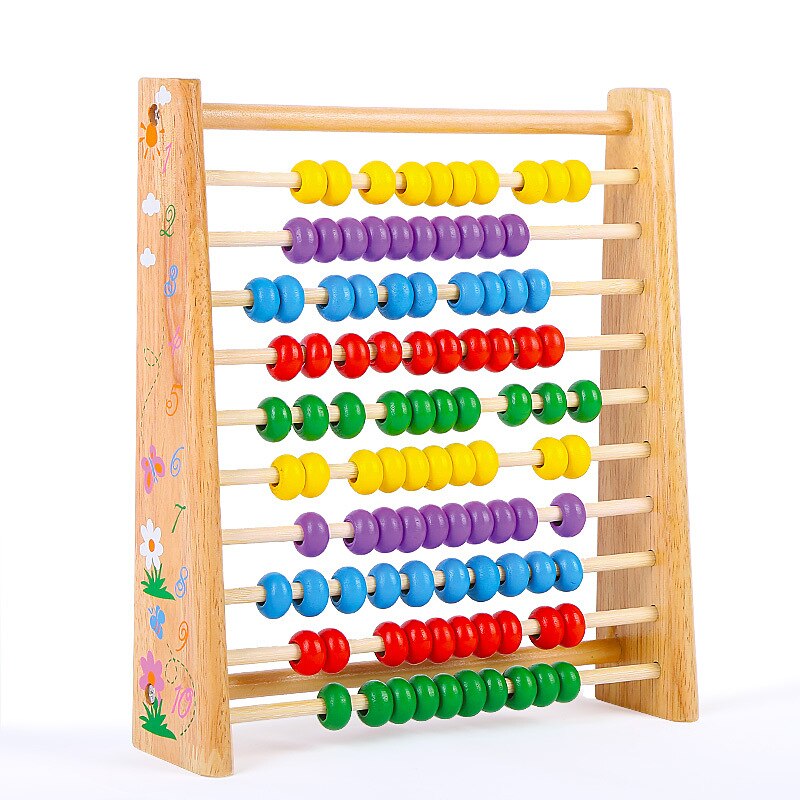 Berechnung Rahmen Kindergarten Junge Schüler'S Zähler Mathematik Arithmetik Stange freundlicher Abakus Arithmetik Lehrmittel FrüHenne