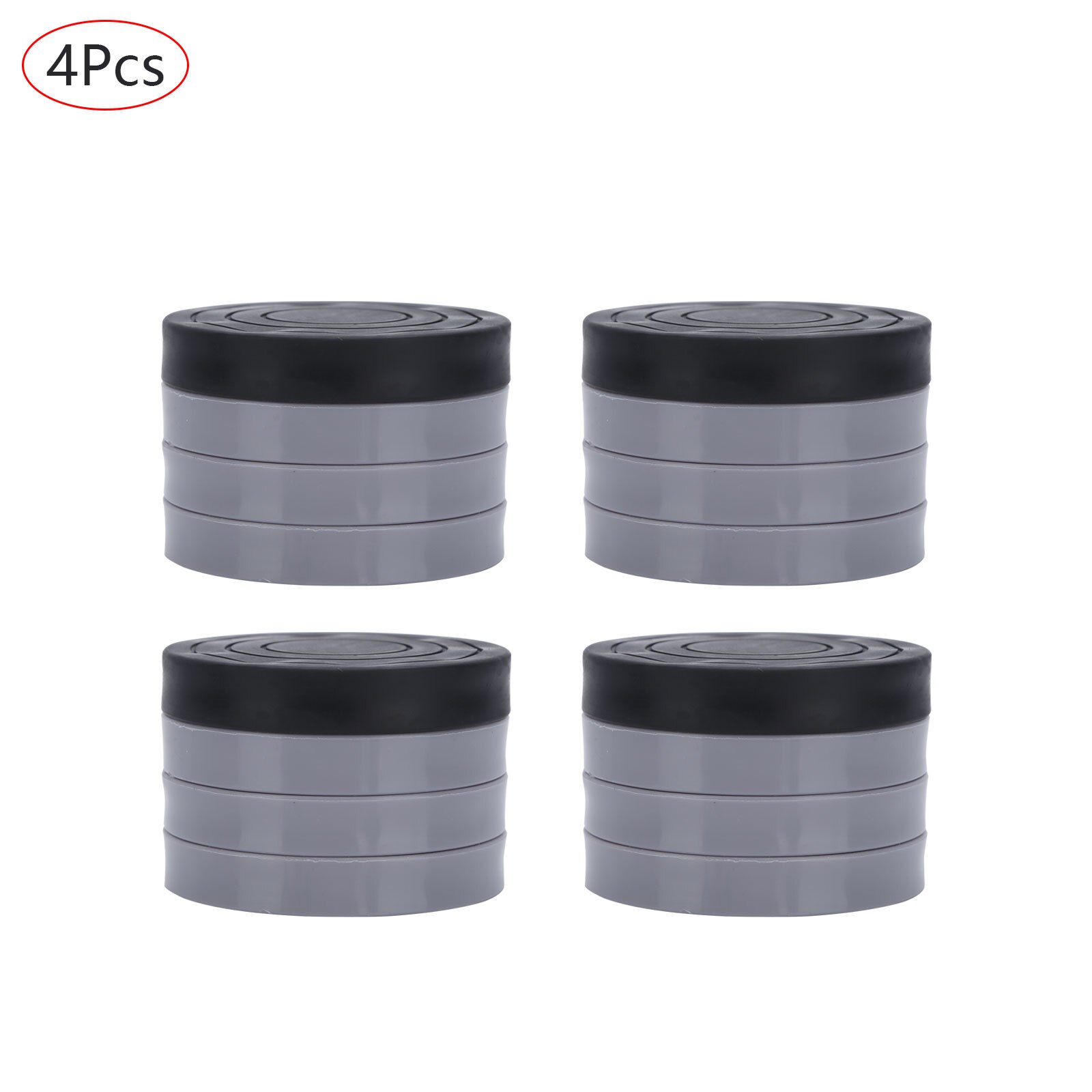 4Pcs Washing Machine Universal Fixed Rubber Mat Anti Vibration Feet Pads Laundry Washer Dryer Refrigerator Feet Fixed Pads: Type 2