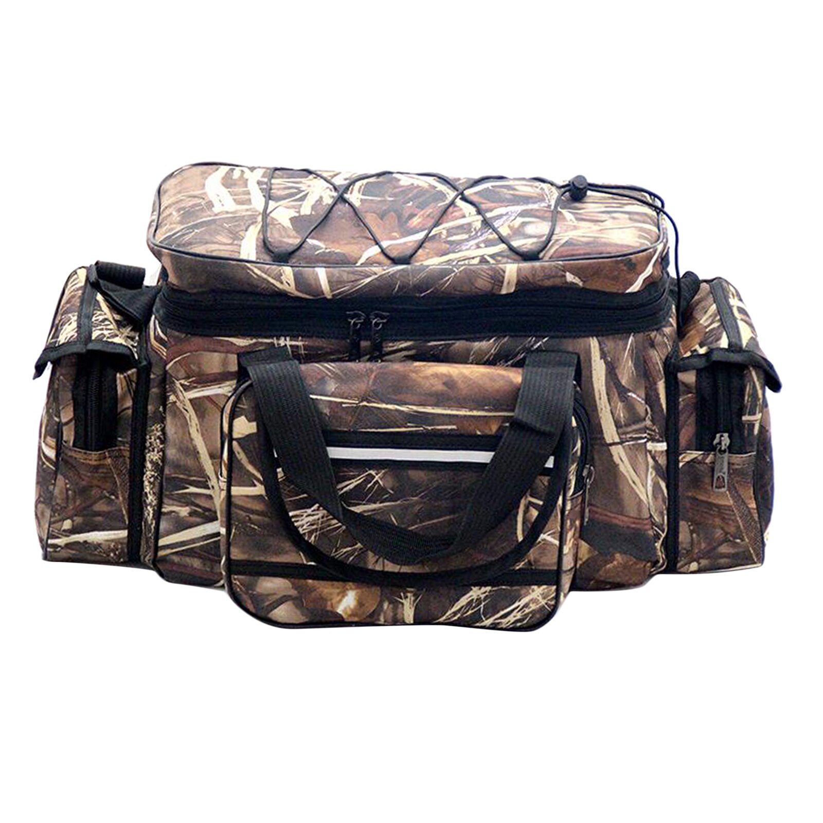 Fishing Tackle Storage Bag Multifunctional Padded Fishing Equipment and
