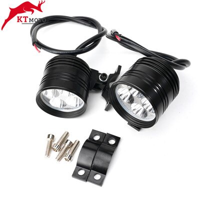 Voor Ktm Adventure 990 1050 1090 1190 1290 Super Adventure Wit Motorfiets Koplampen Extra Lamp 12V Led Spot Hoofd lichten: Default Title