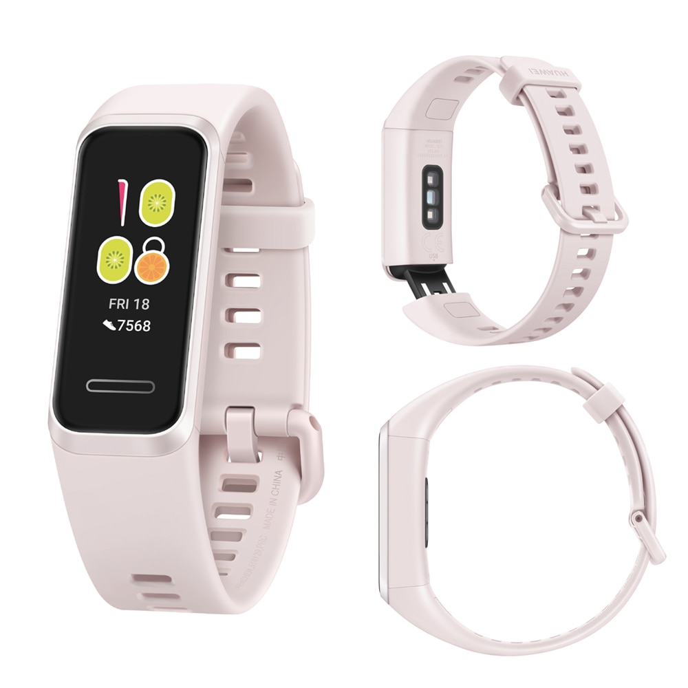 Huawei Band 4 Smart Bracelet Heart Rate Sleep Monitor USB plug Charge 5ATM Waterproof Smart Watch Long Standby