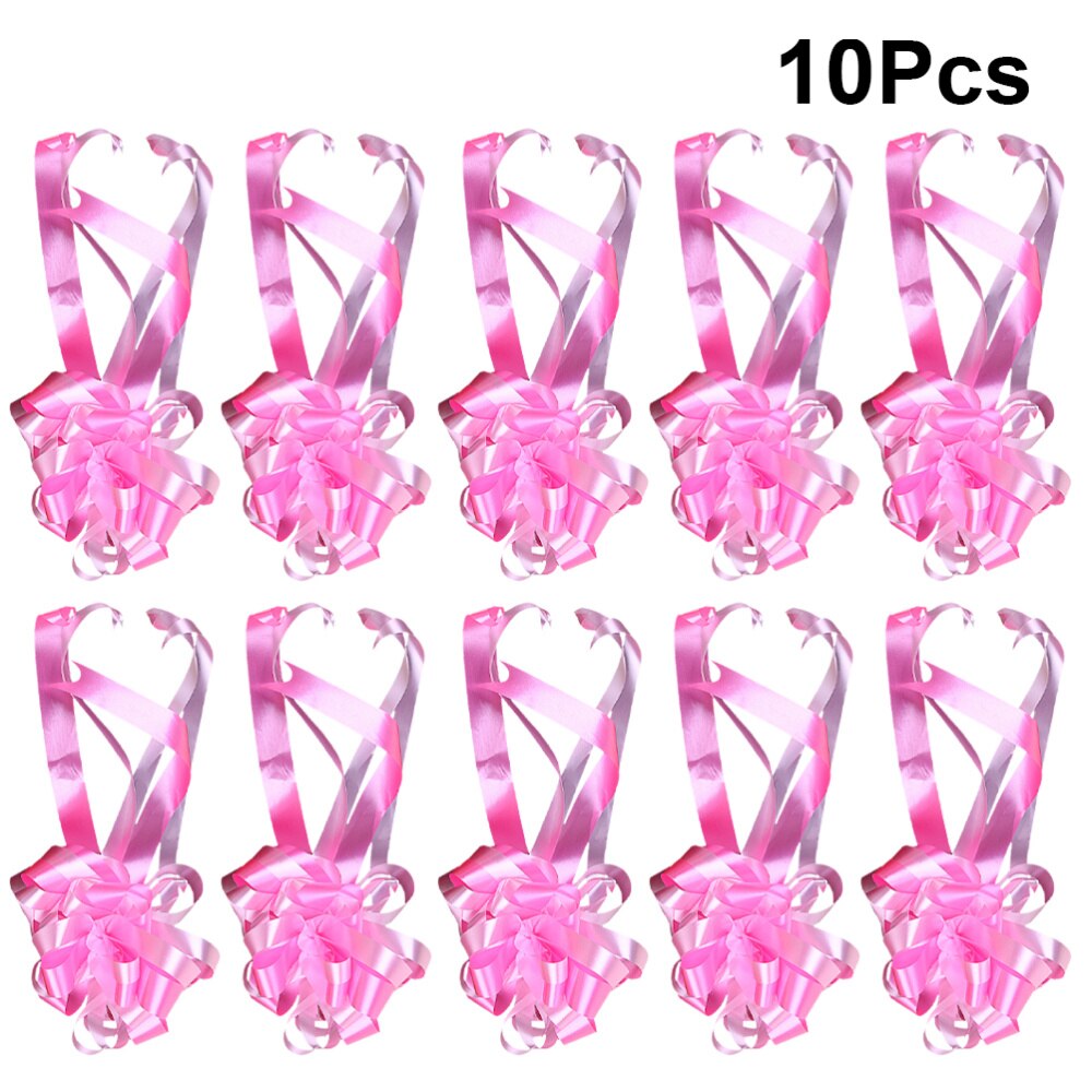 10 stuks strikken decoratie lint touw strikken hangende banner wikkel lint strik voor bruiloft thuisfeest