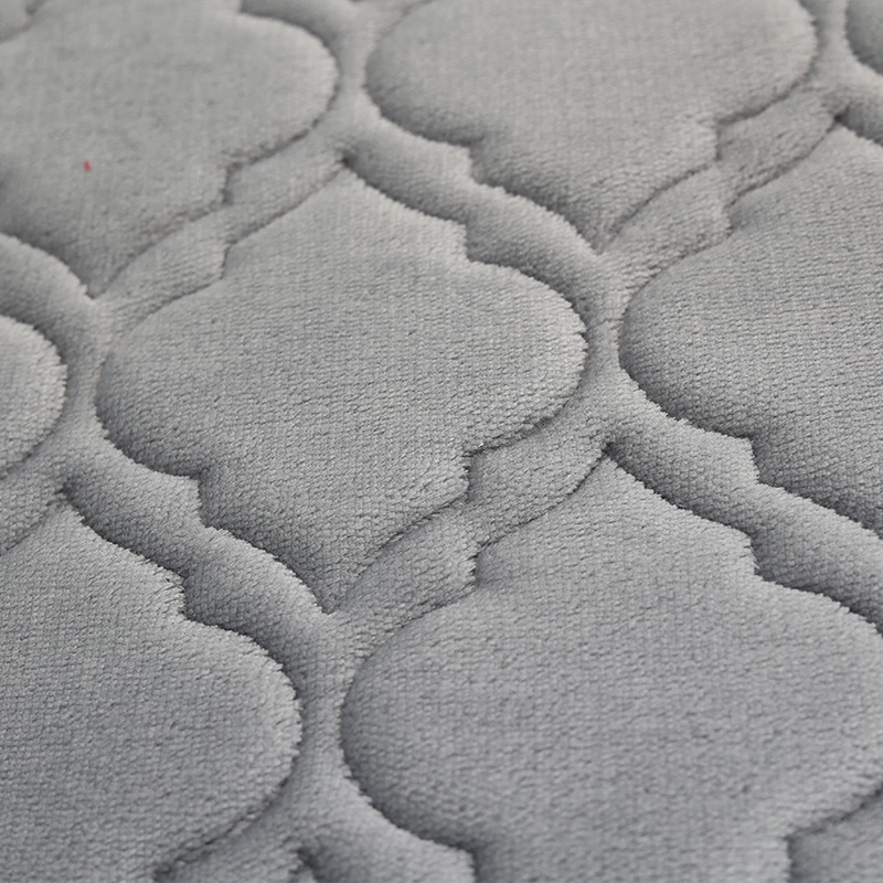 Gestreepte badmat, absorberend sneldrogend keukentapijt, antislip ultrazacht in het tapijt, ideale badkamerproducten voor de slaapkamer.