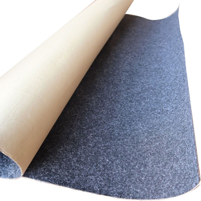 1 x 1m subwooferhögtalare filt flanell ljudabsorberande diy självhäftande trasa: Grå