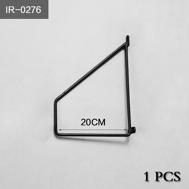 Hyldestøtte bærende nulstillingsstativ trækskillevægge støttebeslag smedejern væg trekantbeslag: Ir -0276