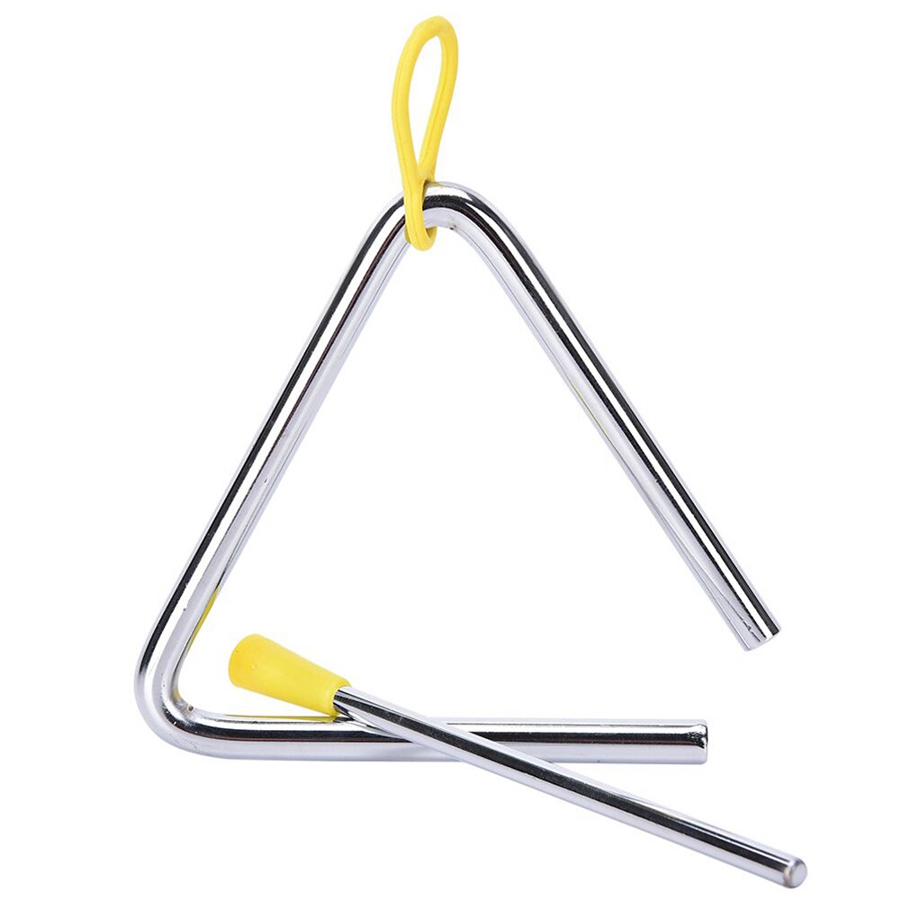 5/6/7/8 Inch Triangle Music Orff Instrument Band Percussion Children's Triangle Percussion Equipment Children's Performance Tool: 7inch