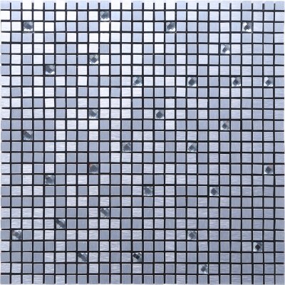 Selbst-adhesive Europäischen metall aluminium kunststoff panel mosaik fliesen TV hintergrund wand glas bar spiegel wohnzimmer 3D wand aufkleber: H